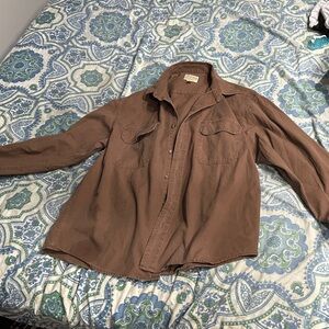 Cabela's Chocolate Brown Shirt